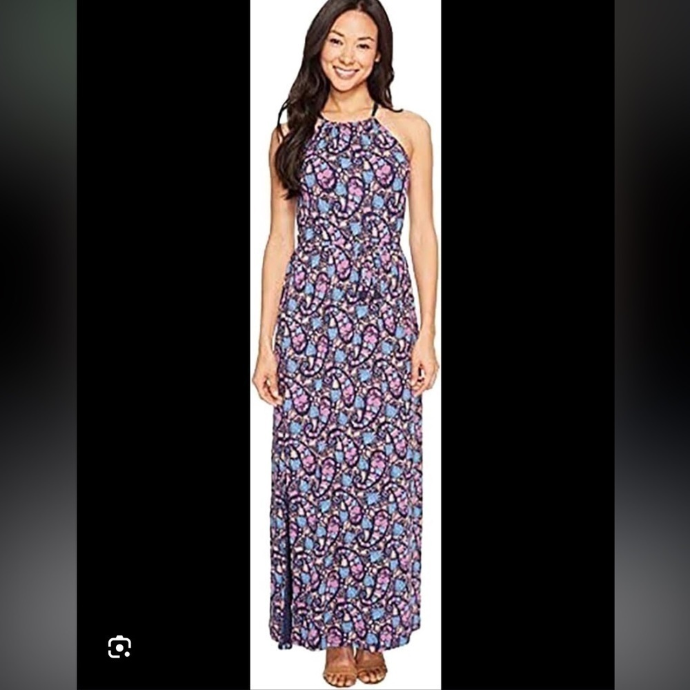 Lucky brand floral maxi‎ dress